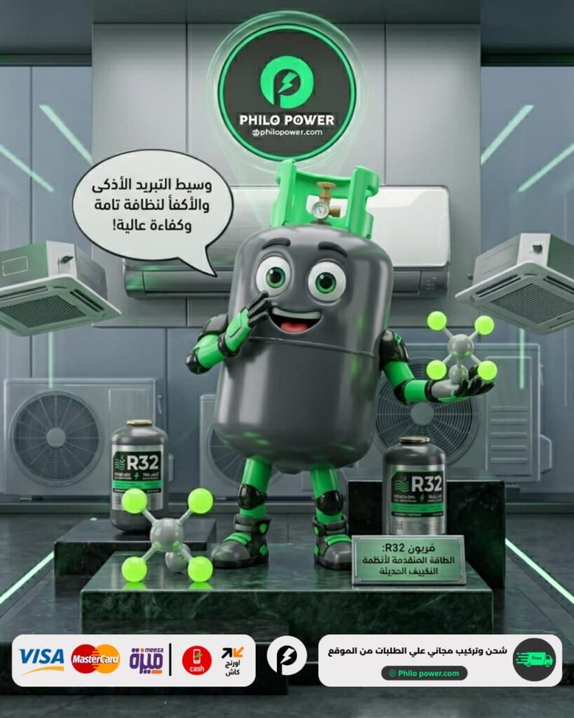 لماذا أصبح R32 هو ملك فريونات التكييف الحديثة